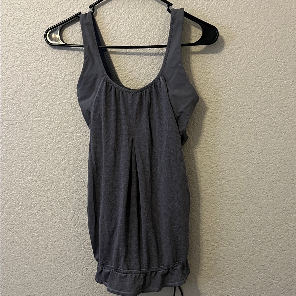 lululemon athletica Gray Tank Top